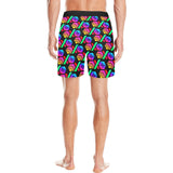 Hex PulseX Pulse Black Men's Mid-Length Pajama Shorts