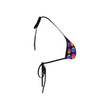 Hex Pulse Combo Black Custom Bikini Swimsuit Top