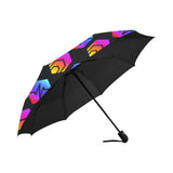 Hex Pulse Combo Black Anti-UV Automatic Umbrella (Outside Printing)