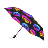 Hex Pulse Combo Black Anti-UV Automatic Umbrella (Outside Printing)