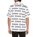 Hedron Combo Men's All Over Print Hawaiian Shirt