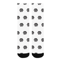 Hex Black Sublimated Crew Socks (3 Packs)