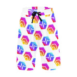 Hex Pulse Combo Men's All Over Print Casual Shorts