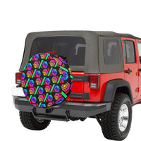 Hex PulseX Pulse Black Spare Tire Cover (Medium)(16")