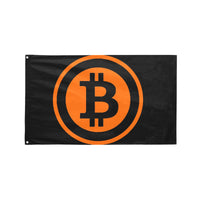 Bitcoin Orange Flag (59" x 35") - Crypto Wearz