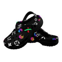 RH HPX Color White Custom Print Adults Clogs