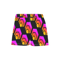 Hex Black Women's Casual Beach Board Shorts