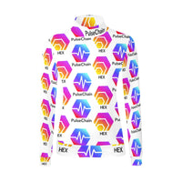 Hex Pulse TEXT Women's All Over Print Mock Neck Sweater