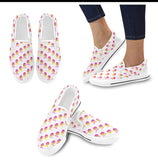 Hex Color Dot Com Slip-on Canvas Women's Shoes