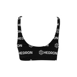 Hedron Combo White Sport Bikini Top