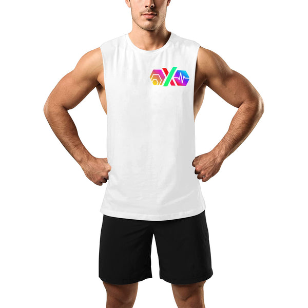 Hex PulseX Pulse Logos Men's Open Sides Workout Tank Top