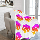 Hex Ultra-Soft Micro Fleece Blanket 60" x 80"