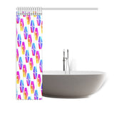 Hex Pulse Combo Shower Curtain 72"x72" - Crypto Wearz