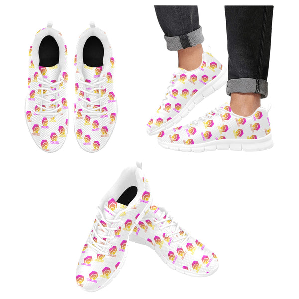 Hex Color Dot Com Men's Breathable Sneakers