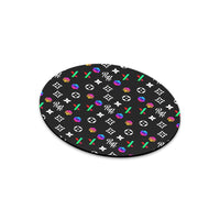 RH HPX Color White Round Mousepad