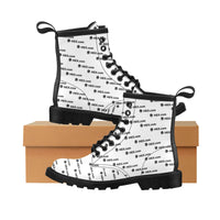 HEXdotcom Combo Women's PU Leather Martens Boots