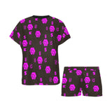 5555 Pink Women's Short Pajama Set