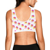 Hex Color Dot Com Women's All Over Print Sports Bra