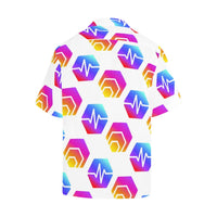 Hex Pulse Combo Men's All Over Print Hawaiian Shirt