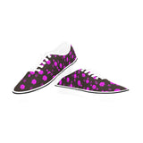 5555 Pink Women's Classic Canvas Low Top Shoe