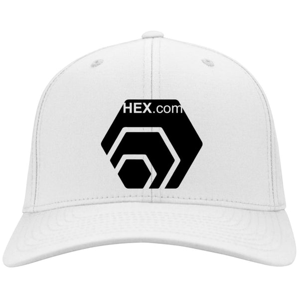 HexDotCom Embroidered Flex Fit Twill Baseball Cap C813