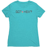 Got Hex? Women's Next Level Triblend Shirt