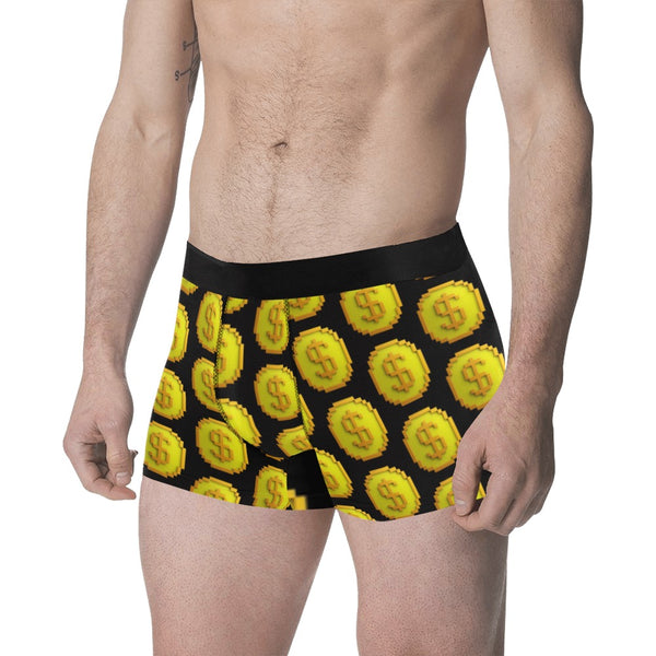 IM 3D BLK Men's All Over Print Boxer Briefs