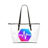 Pulse Logo Leather Tote Bag