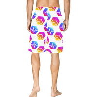 Hex Pulse Combo All Over Print Basketball Shorts With Pockets