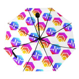 Hex Pulse Combo Anti-UV Foldable Umbrella (Underside Printing)