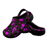 5555 Pink Custom Print Adults Clogs