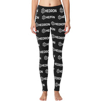 Hedron Combo White Women's Workout Leggings