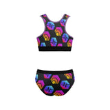 Hex Pulse Combo Black Women's Sports Bra Yoga Set