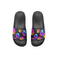 Hex Pulse Combo Black Kid's Slide Sandals