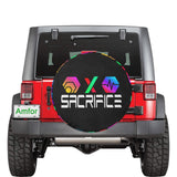 Sacrifice Black Spare Tire Cover (Large)(17")