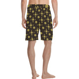 5555 Men's All Over Print Casual Shorts