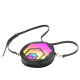 Hex Pulse Morph Round Messenger Bag