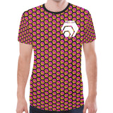 HexDotCom White1 Men's All Over Print Mesh T-shirt