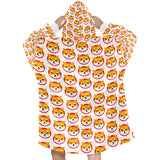 Shiba Inu Blanket Hoodie for Women