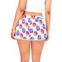 Hex Pulse Combo Women's All Over Print Casual Shorts