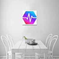 Pulse Logo Canvas Print 12"x12"