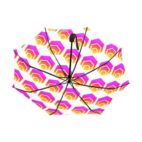 Hex Anti-UV Automatic Umbrella (Underside Printing)