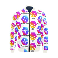 Hex Pulse TEXT Men's All Over Print Casual Jacket