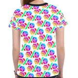 Hex PulseX Pulse Women's All Over Print Mesh Cloth T-shirt