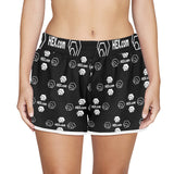 Hex Dot Com White Women's Sports Shorts