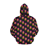 Hex Color Dot Com Black Women's All Over Print Hoodie