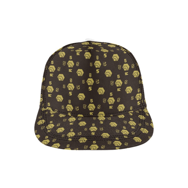 5555 All Over Print Snapback Cap