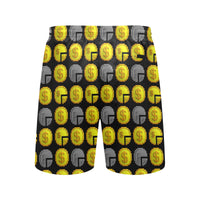 IM ALL 3 BLK Men's Mid-Length Beach Shorts