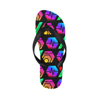 HPXdotCOM Black Flip Flops (For both Men and Women)