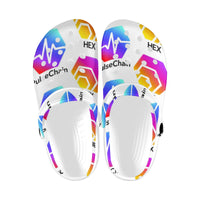 Hex Pulse TEXT Custom Print Adults Clogs